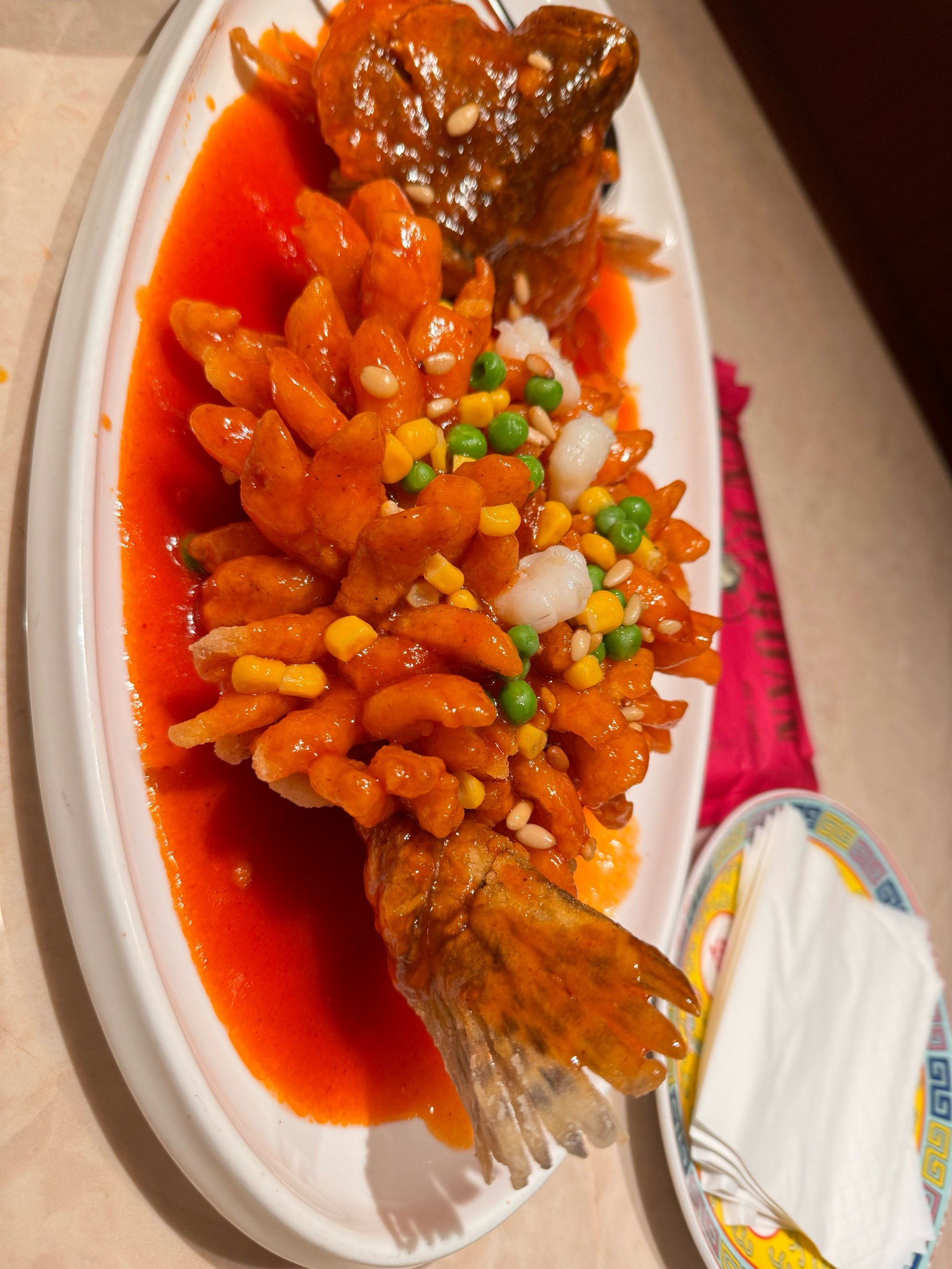 人和馆的松鼠鱼我愿称之为yyds