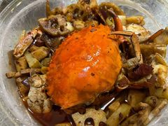 香辣蟹炒菜-秦记香辣蟹(松榆里店)