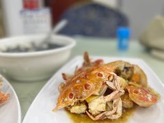 姜葱炒花蟹-双月饭店·20年老字号(新村店)