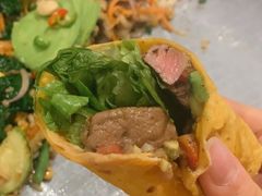 单人牛里脊肉卷饼配例汤-Moka Bros 摩卡站(嘉华店)