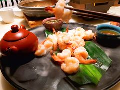 龙井凤尾虾-绿茶餐厅(西单老佛爷店)