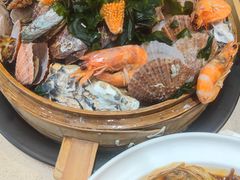 -船梆煮•蒸汽海鲜·炉火烤肉(五四广场店)