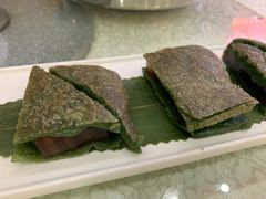 绿茶红豆薄撑-顺德人家食府(黄金广场店)