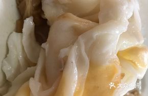 Century Egg and Pork Rice Noodle Roll