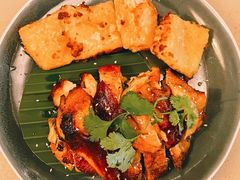 炭烧香茅烧春鸡拼糯米饼-CHINCHIN 青青·泰国料理(万象食家店)