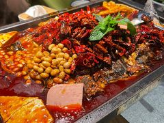 重庆豆花烤鱼-探鱼·鲜青椒爽麻烤鱼(朝阳悠唐广场店)