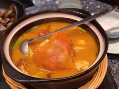 番茄炖青蟹豆腐煲汤-菲乐餐厅(三十年经营·湖滨路店)