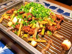 葱椒爆牛肉-绿茶餐厅(布吉万象汇店)
