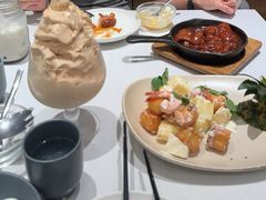菠萝油条虾-鹿港小镇(黄金店)