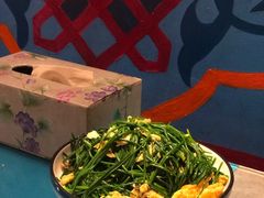 沙葱炒蛋-一个勺子新疆锡伯主题私房菜(红墙巷49号院店)