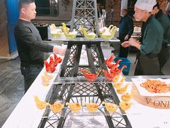 自助取餐区-V-ONE西雅图海鲜自助餐厅(仓山万达广场店)