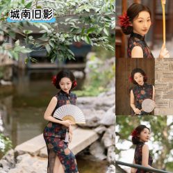 -城南旧影 旗袍全家福摄影写真体验馆