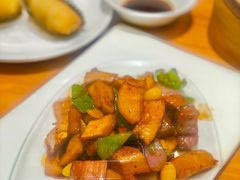 杏鲍菇彩椒牛肉粒-頂好酒家·经典粤菜(海信广场店)