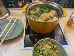 -烫煮风旋转涮吧自助小火锅(洪楼大润发店)