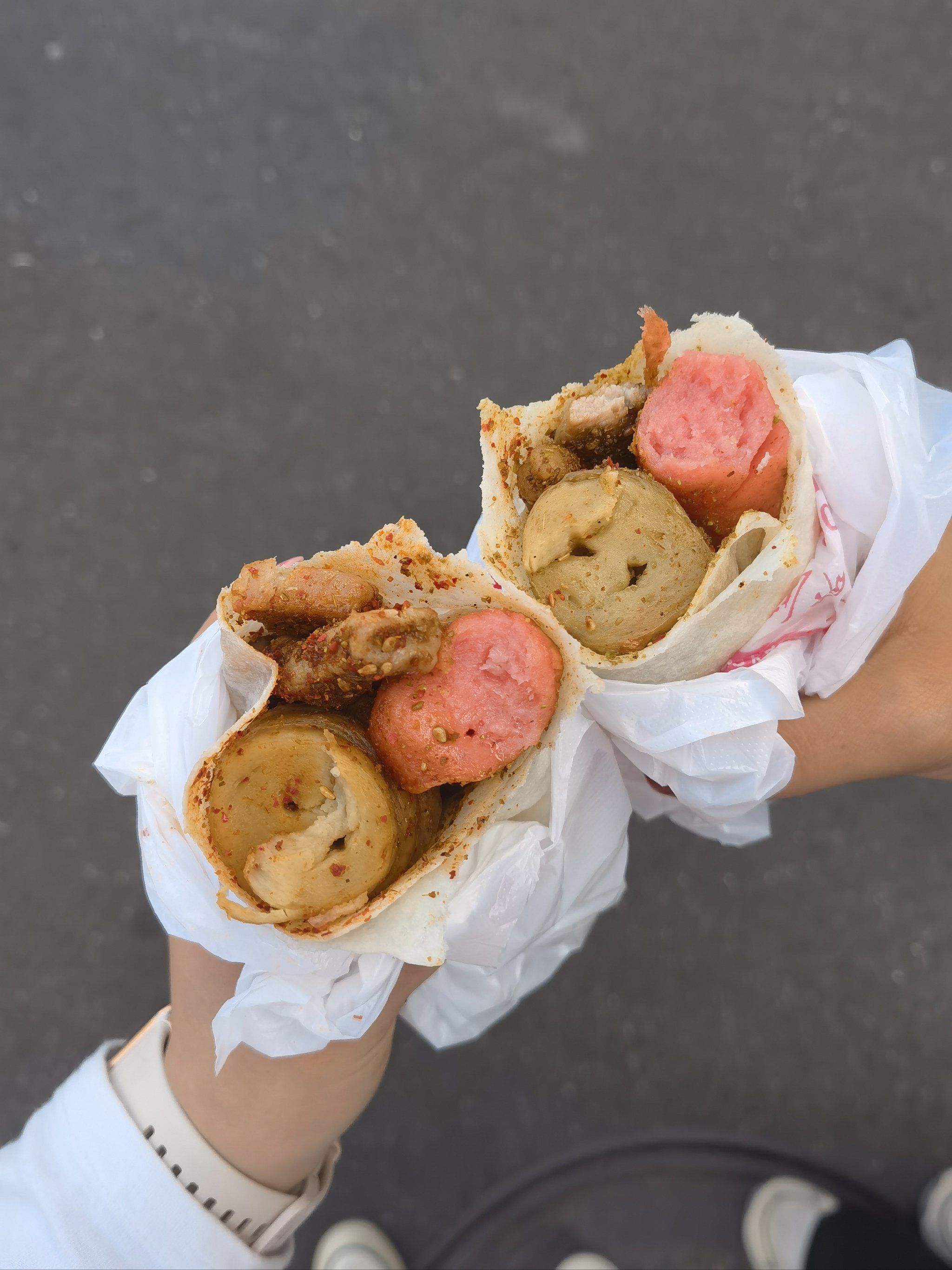 很不错的烤肉筋卷饼
