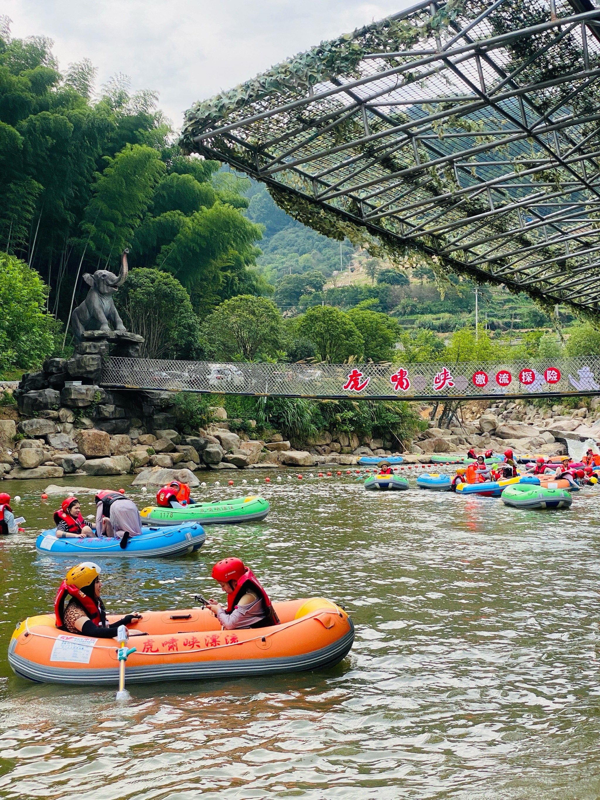 虎啸峡漂流～刚回来!说点大实话!附详细攻略