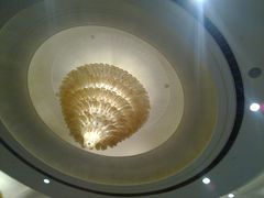 华丽的吊顶-上海明天广场JW万豪酒店