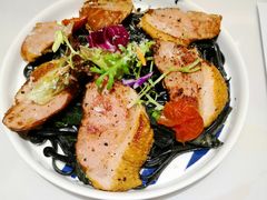 鸭胸肉墨鱼汁扁面-打趸BTC·Breaktime cafe(北京路店)