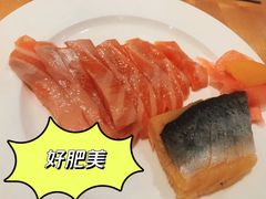 新鲜三文鱼刺身-深圳香格里拉-香咖啡·海鲜自助餐厅