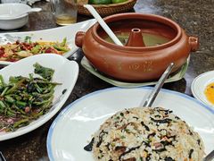 干巴菌炒饭-龙姐私房菜(和顺古镇店)