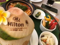 -亚龙湾希尔顿自助餐厅·海鲜·烧烤·沙滩BBQ·现场乐队