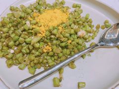 咸蛋黄四季豆-鹿港小镇(滨北店)