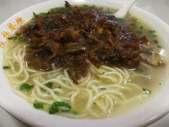 雪菜肉丝面-陈扬蟹黄汤包(开元路店)