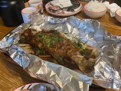 铁板鲈鱼-新白鹿餐厅(银泰西湖文化广场店)