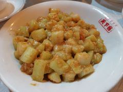 丝瓜炒盐蛋黄-天下客饭店(中山路店)