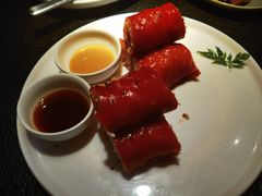 红米脆皮鲜虾肠-蝴蝶里·粤菜·点心(滨江龙湖店)