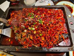 香辣味烤鱼-江边城外烤全鱼(方庄时代购物中心店)