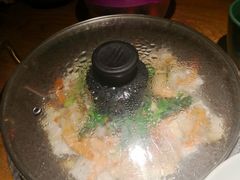 锅里的脆脆虾-吃饭皇帝大土家民族菜(正大广场店)