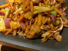 炭火干锅牛蛙-炭舍干锅·烤鱼(扬名广场店)