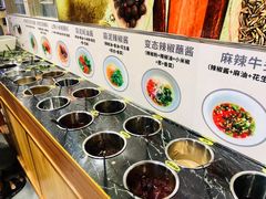 自助调料区-钱小主·自助回旋烤肉火锅餐厅(东方新天地店)