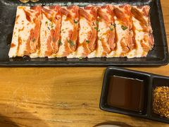 调味猪五花-九田家黑牛烤肉料理(华侨城店)