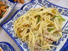 茭白炒肉丝-邱记私房菜·十八年本地菜