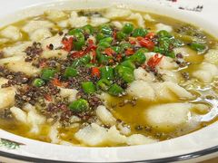 柠檬酸菜鱼-八次方密云水库鱼粘卷子·熏鸽子·农家菜