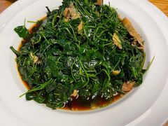 蚌肉金花菜-祥记·苏帮菜·松鼠桂鱼(湖畔天城店)