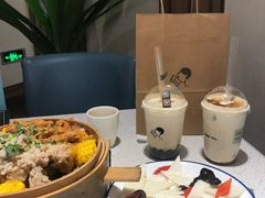 双拼波波茶-喜茶(迪士尼小镇DP店)