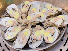 鸡子十生蚝十鹌鹑蛋-飞尝蚝·顺德菜·鱼生(顺德总店)