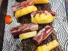 凤梨香烤牛肋条-十三姨正合丰烤肉(营迹路店)