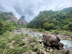 -楠溪江石桅岩