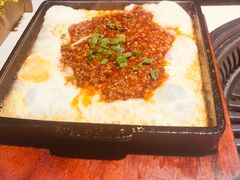 铁板鸡蛋-梅梅家的烤肉店(槐北路店)