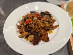双菇炒肉-新乾隆酒楼(帝景园店)