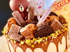 line巧克力蛋糕-半勺舒舒生日蛋糕店