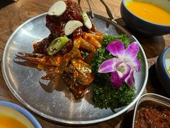 -明洞阿姨·韩式酱蟹烤肉·创意料理(三元桥店)