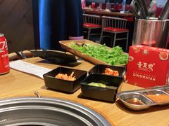 自助取餐区-青瓦炭韩潮烤肉(花园道店)