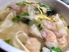 鸡汤鲜虾小馄饨-绿茶餐厅(蓝色港湾店)