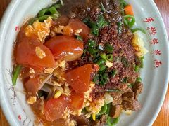 四合一菠菜手擀面-手擀菠菜面(西康路店)