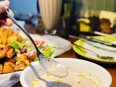 奶油蘑菇汤-JINNS锦时 steak&pizza(浸信会礼拜堂旧址店)